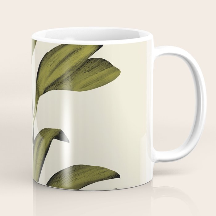 Abstract Art /Minimal Plant 82 Coffee Mug Gallery Image 1