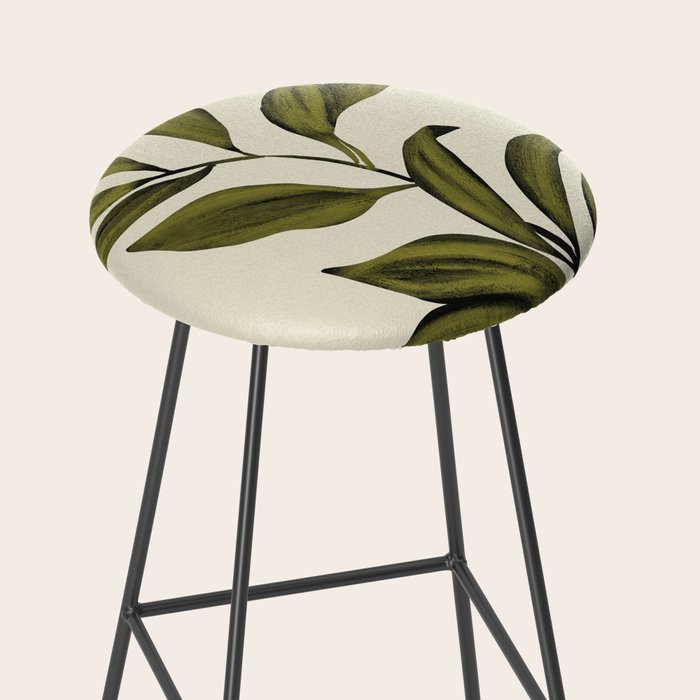 Abstract Art /Minimal Plant 82 Stool Gallery Image 2