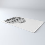 Shy Buddha - Black and White Photography Rug Gallery Image 3