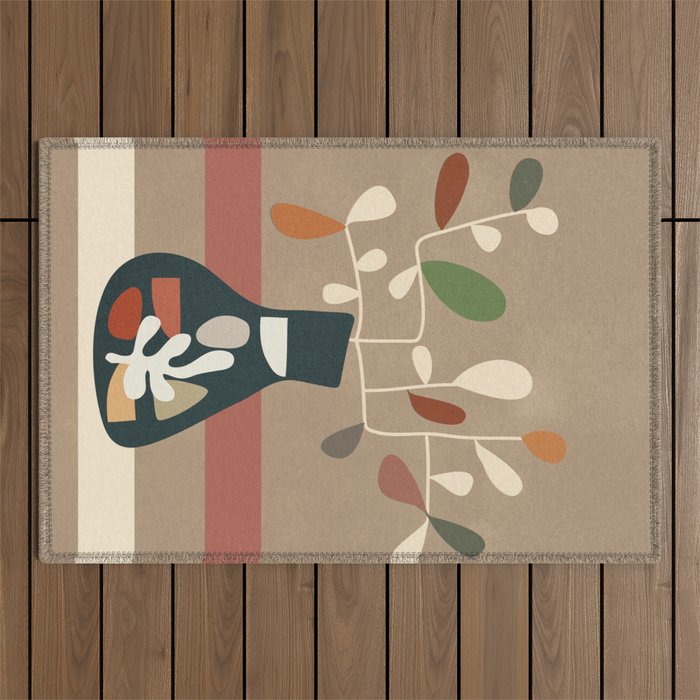 Vase of Vibrance 4 Outdoor Rug Gallery Image 1