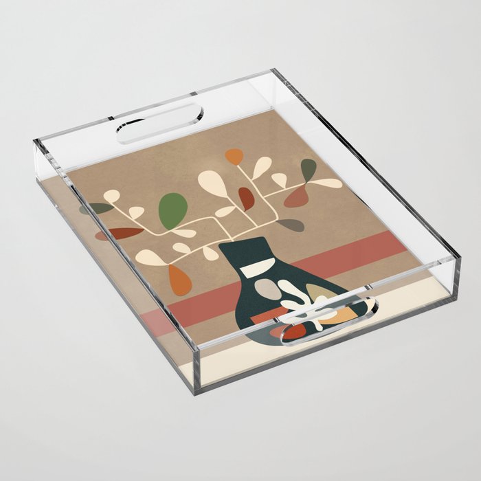 Vase of Vibrance 4 Acrylic Tray Gallery Image 1