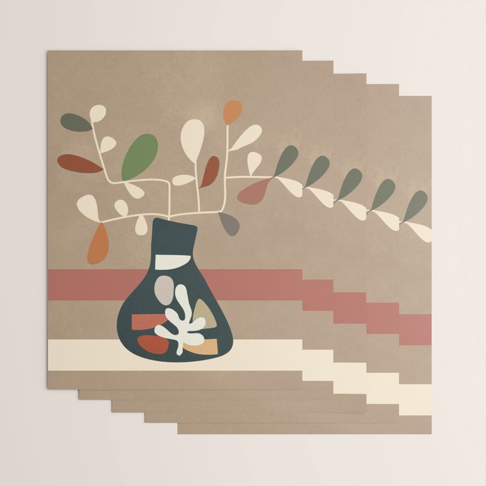 Vase of Vibrance 4 Wrapping Paper Gallery Image 3