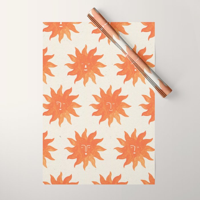Happy Sunshines Wrapping Paper Gallery Image 1