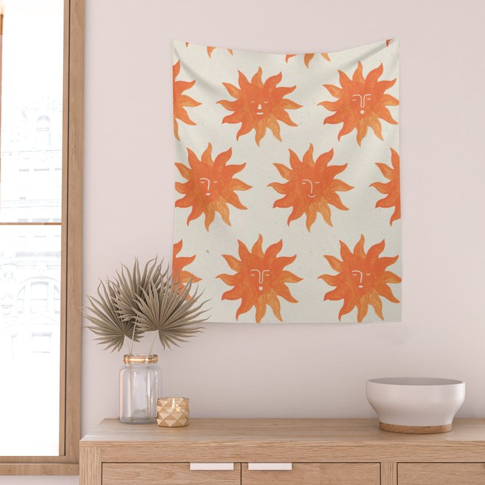 Happy Sunshines Wall Tapestry Gallery Image 2