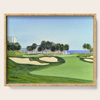 The Dunes Golf Club Myrtle Beach South Carolina Serving Tray Gallery Image 1