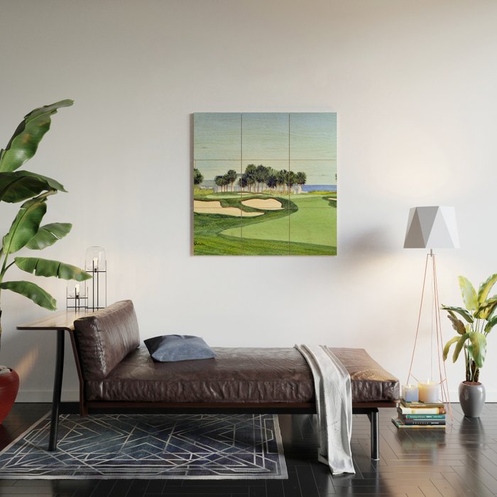 The Dunes Golf Club Myrtle Beach South Carolina Wood Wall Art Gallery Image 2