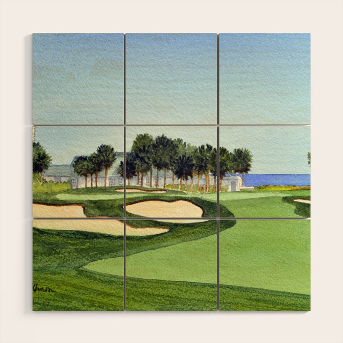 The Dunes Golf Club Myrtle Beach South Carolina Wood Wall Art Gallery Image 1