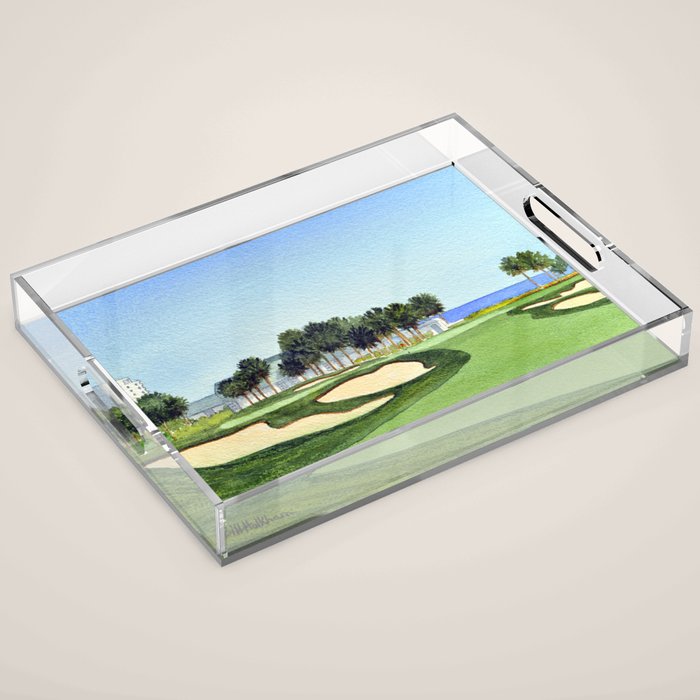 The Dunes Golf Club Myrtle Beach South Carolina Acrylic Tray Gallery Image 1