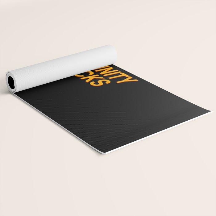 Virginity Rocks Yoga Mat Gallery Image 2