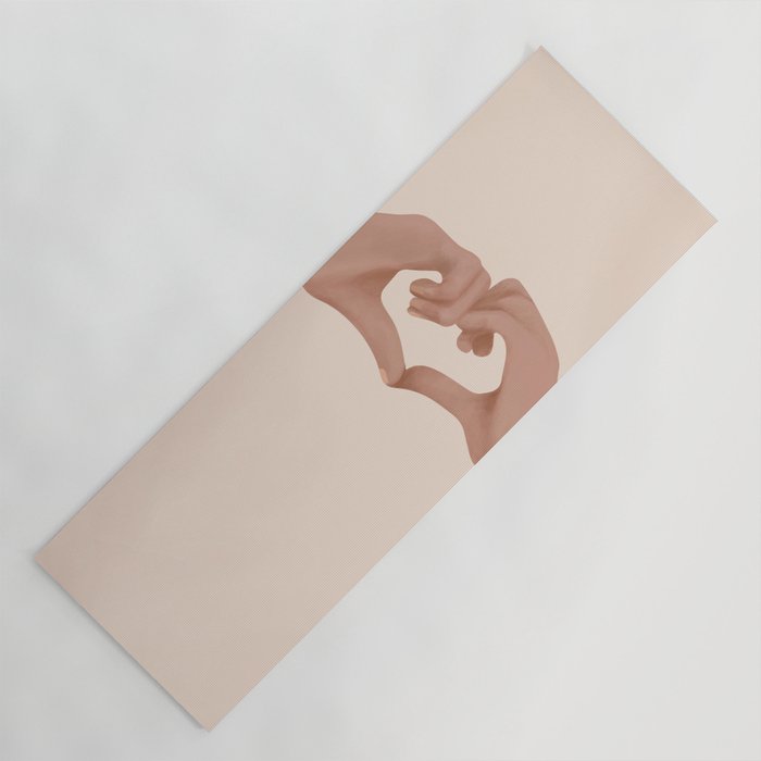 Heart Yoga Mat Gallery Image 1