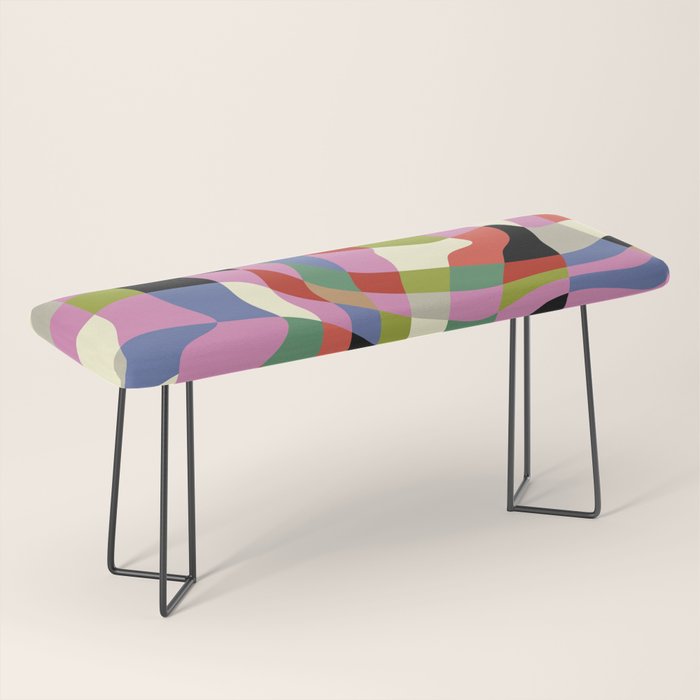 fluid retro checkers Bench Gallery Image 1