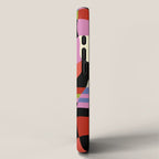 fluid retro checkers iPhone Case Gallery Image 2