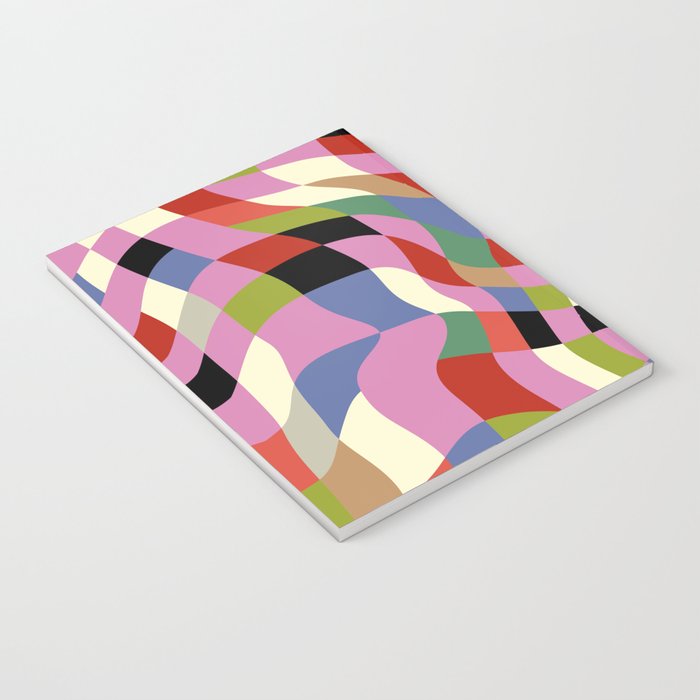 fluid retro checkers Notebook Gallery Image 3