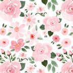 Blush Pink Floral Blooms Coffee Mug Gallery Image 2