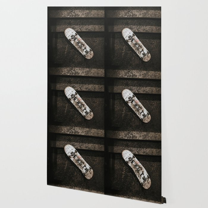 Grungy Skateboard (Color) Wallpaper Gallery Image 2