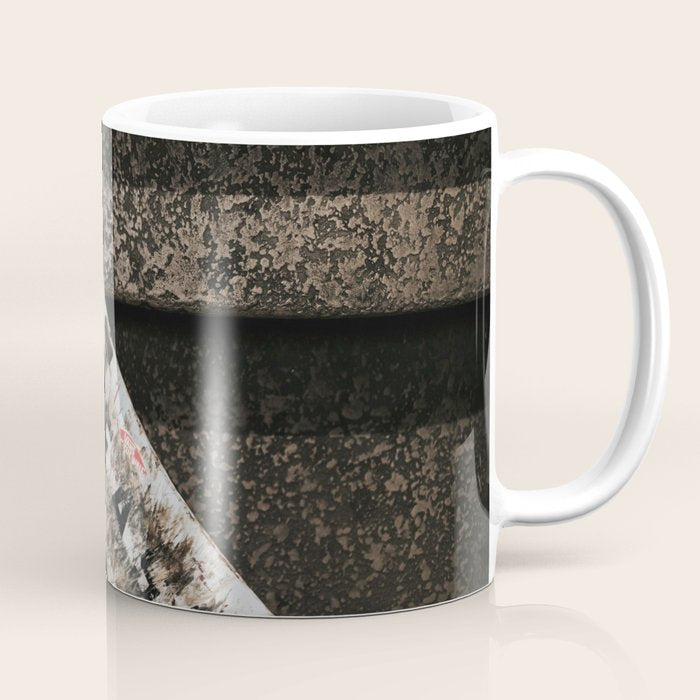 Grungy Skateboard (Color) Coffee Mug Gallery Image 1