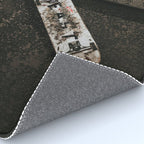 Grungy Skateboard (Color) Rug Gallery Image 4