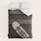 Grungy Skateboard (Color) Comforter Gallery Image 6