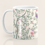 Chinoiserie Lemon Fresco Floral Garden Birds Oriental Botanical Coffee Mug Gallery Image 3