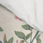 Chinoiserie Lemon Fresco Floral Garden Birds Oriental Botanical Comforter Gallery Image 4