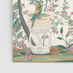 Chinoiserie Lemon Fresco Floral Garden Birds Oriental Botanical Poster Gallery Image 3