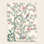 Chinoiserie Lemon Fresco Floral Garden Birds Oriental Botanical Notebook Gallery Image 4