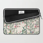 Chinoiserie Lemon Fresco Floral Garden Birds Oriental Botanical Laptop Sleeve Gallery Image 2