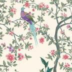Chinoiserie Lemon Fresco Floral Garden Birds Oriental Botanical Coffee Mug Gallery Image 2