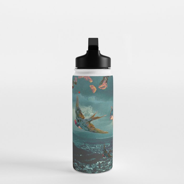 The Boy and the Birds Water Bottle Gallery Image 3