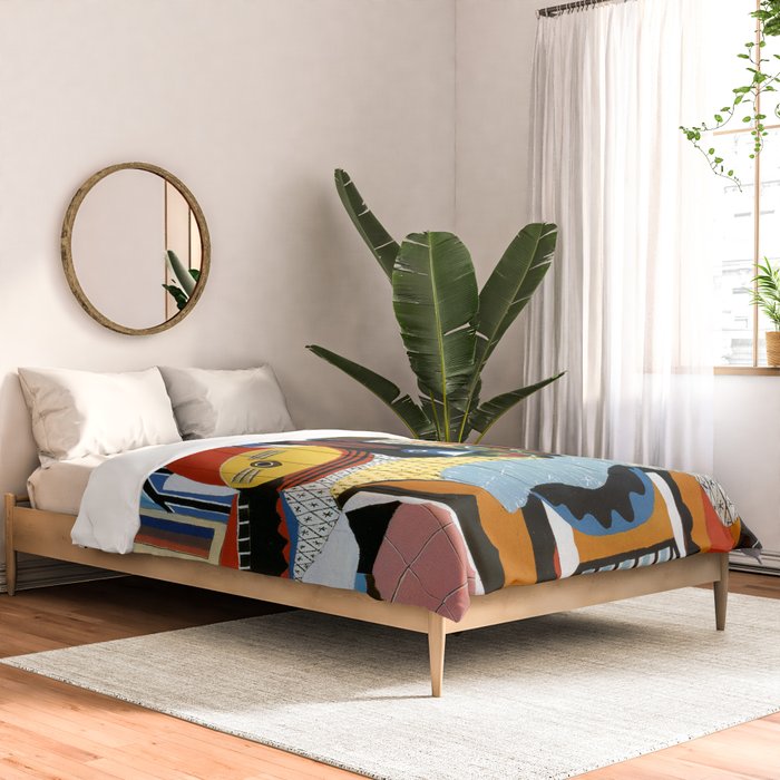 Pablo Picasso Mandolin and Guitar Comforter Gallery Image 2