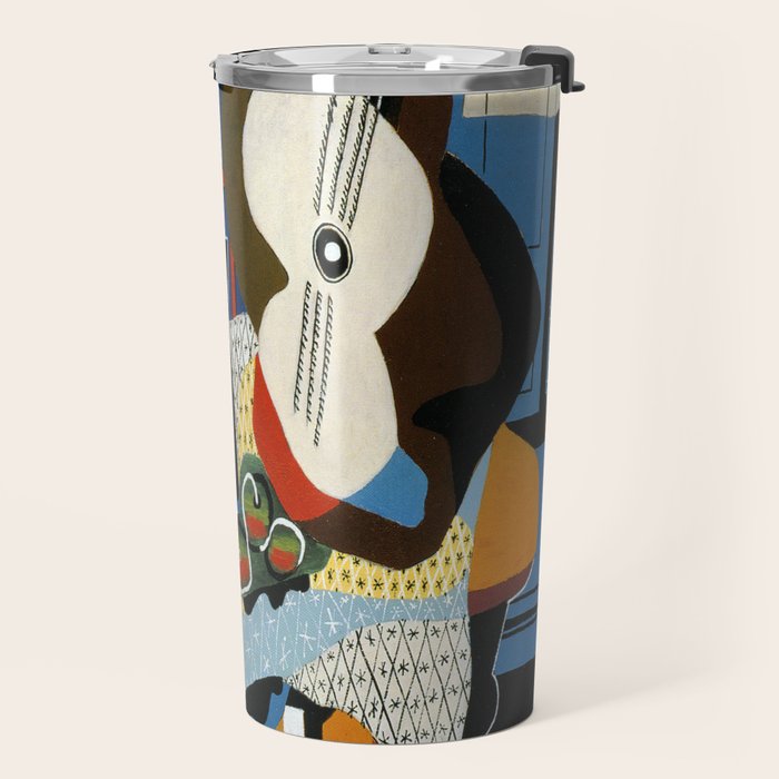 Pablo Picasso Mandolin and Guitar Travel Mug Gallery Image 2