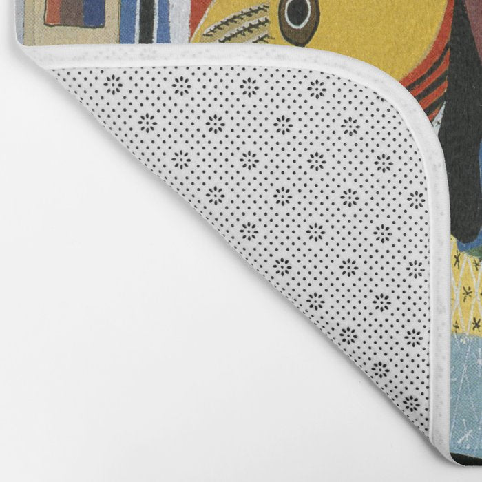 Pablo Picasso Mandolin and Guitar Bath Mat Gallery Image 2