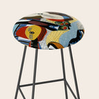 Pablo Picasso Mandolin and Guitar Stool Gallery Image 2