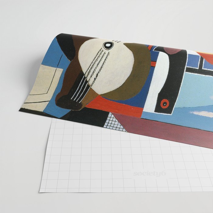 Pablo Picasso Mandolin and Guitar Wrapping Paper Gallery Image 2