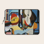 Pablo Picasso Mandolin and Guitar Laptop Sleeve Gallery Image 1