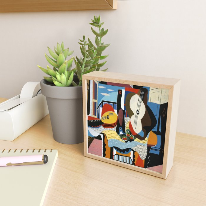 Pablo Picasso Mandolin and Guitar Mini Art Print Gallery Image 2