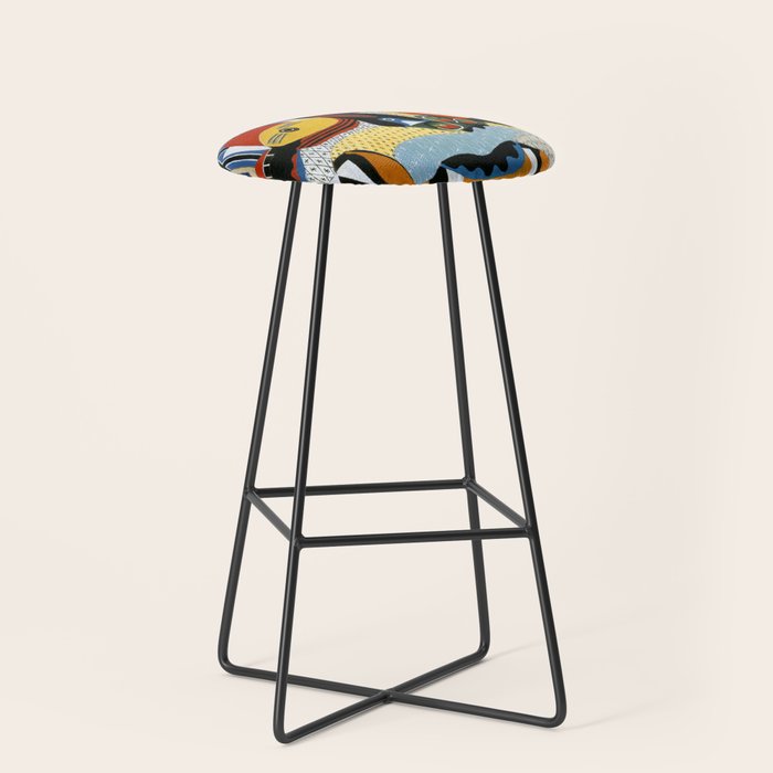 Pablo Picasso Mandolin and Guitar Stool Gallery Image 1