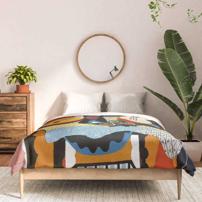 Pablo Picasso Mandolin and Guitar Comforter Gallery Image 3