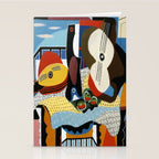 Pablo Picasso Mandolin and Guitar Stationery Card Gallery Image 2