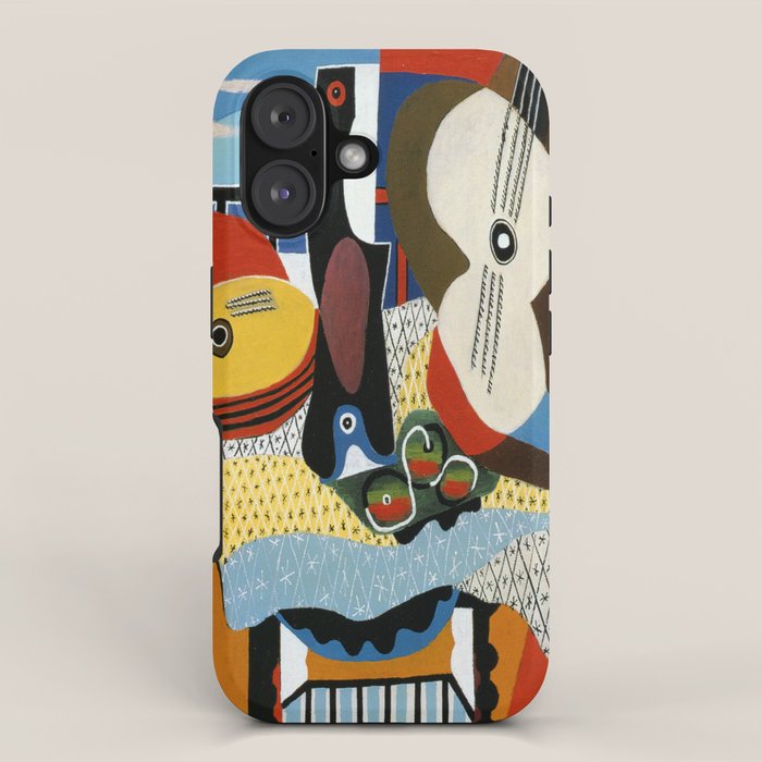 Pablo Picasso Mandolin and Guitar iPhone Case Gallery Image 1