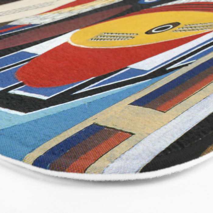 Pablo Picasso Mandolin and Guitar Bath Mat Gallery Image 3