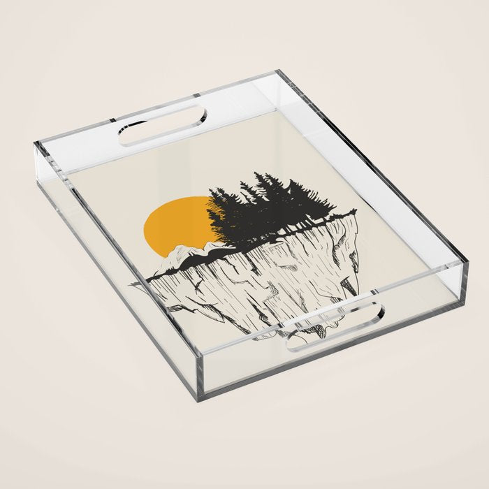 Sunrise Acrylic Tray Gallery Image 1