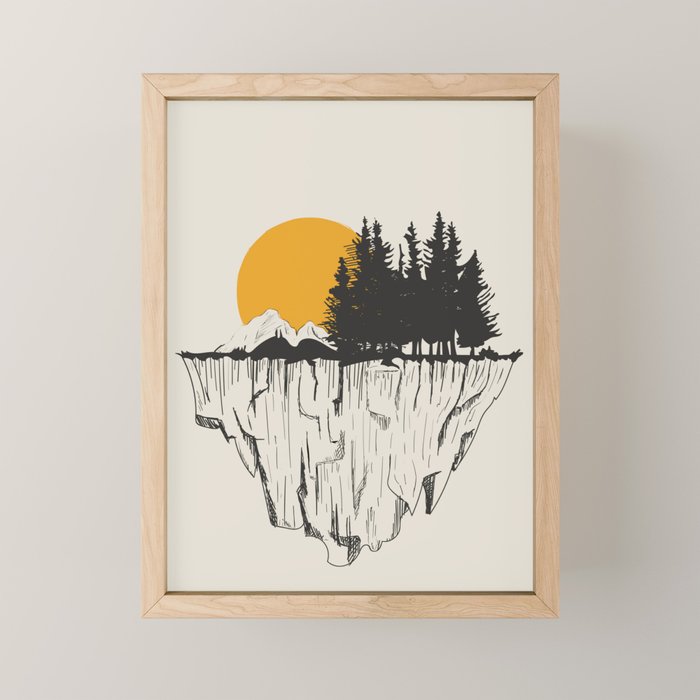 Sunrise Mini Art Print Gallery Image 1