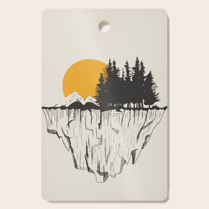 Sunrise Cutting Board Gallery Image 1