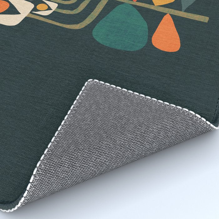 Retro botany Rug Gallery Image 4