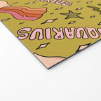 Aquarius Print Welcome Mat Gallery Image 2