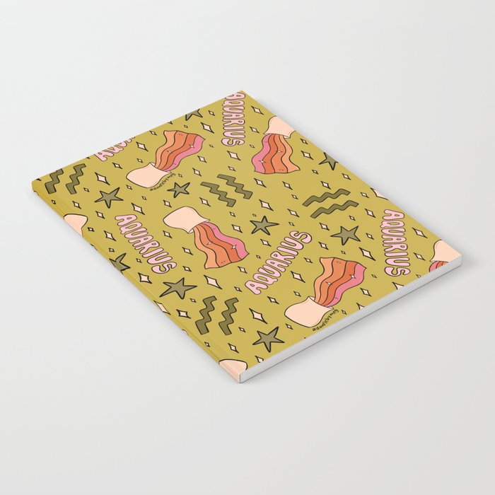 Aquarius Print Notebook Gallery Image 1