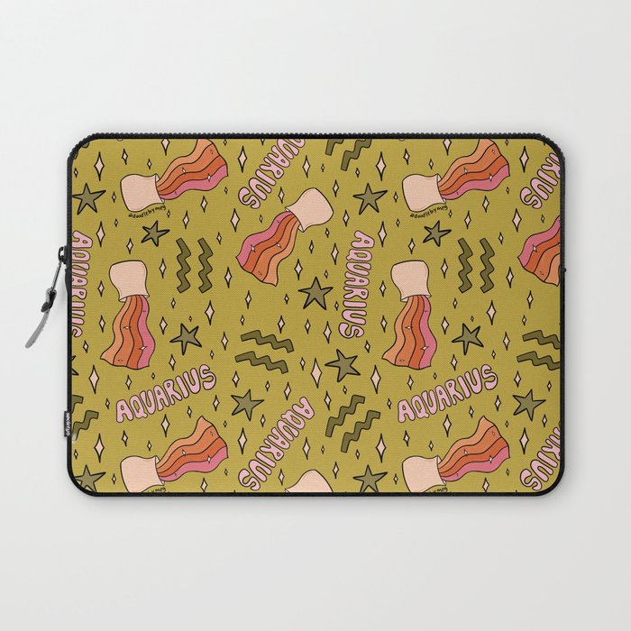 Aquarius Print Laptop Sleeve Gallery Image 1