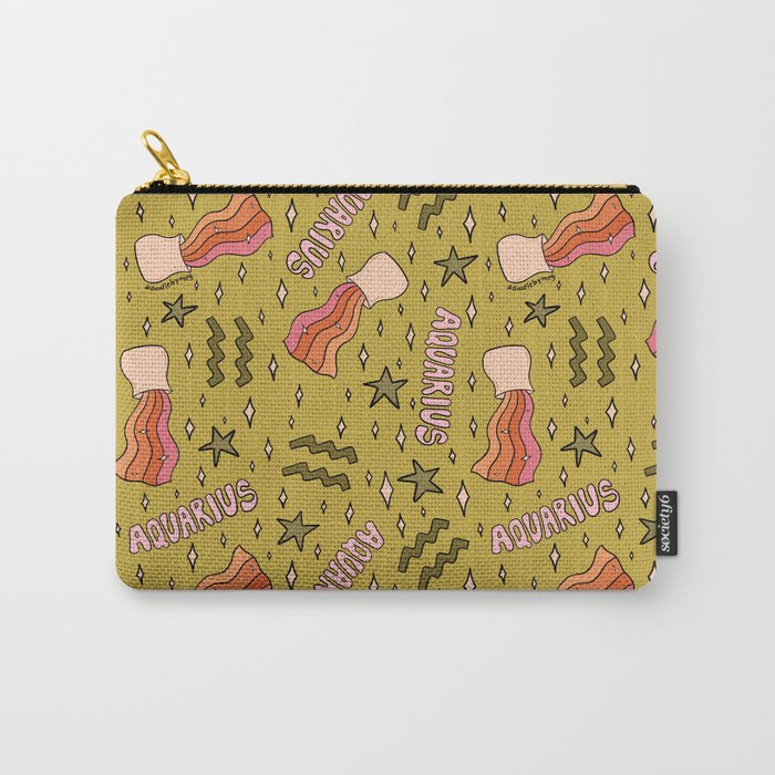 Aquarius Print Carry All Pouch Gallery Image 1