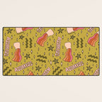 Aquarius Print Desk Mat Gallery Image 3